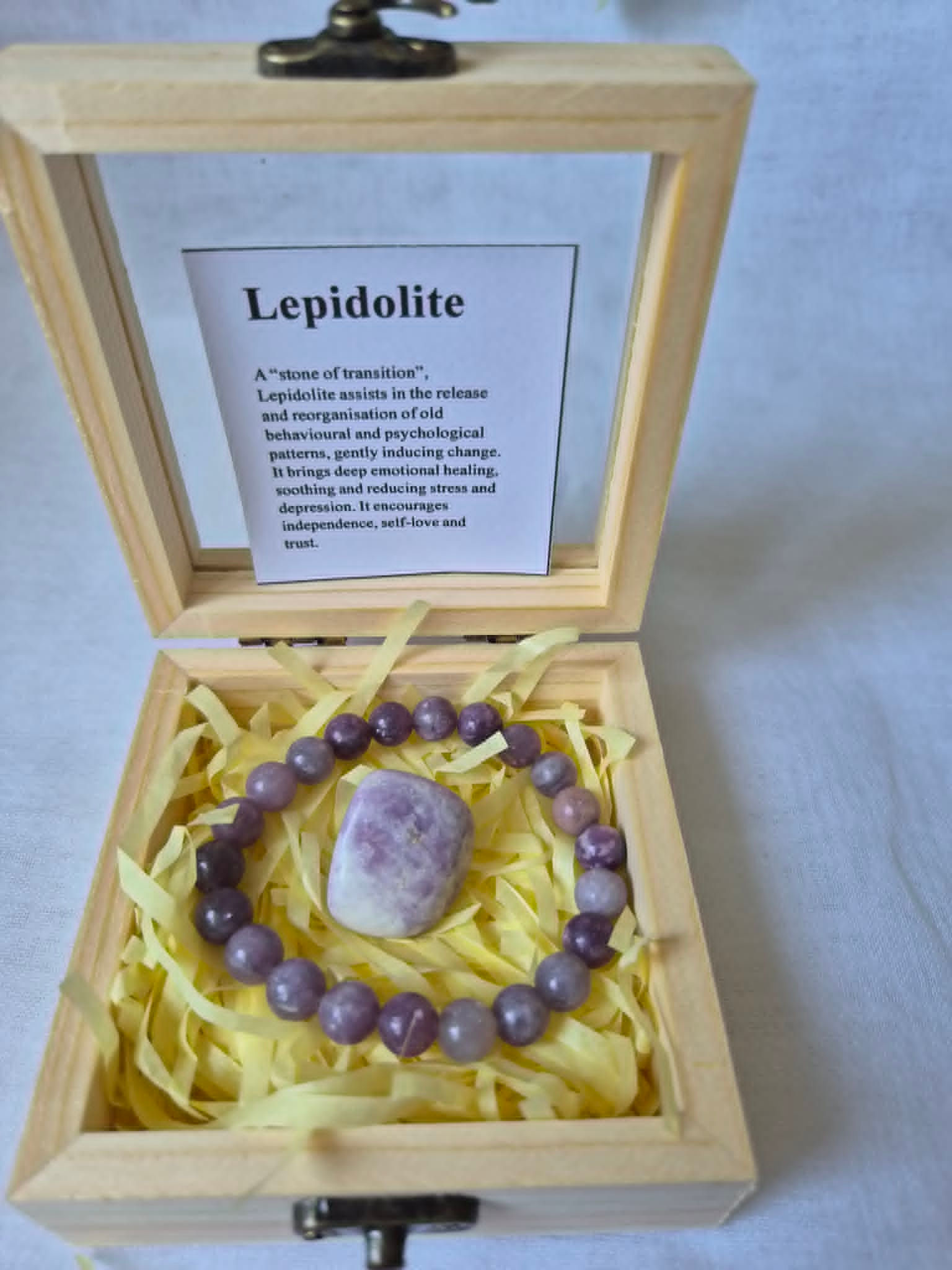 Lepidolite Crystal Gift Set