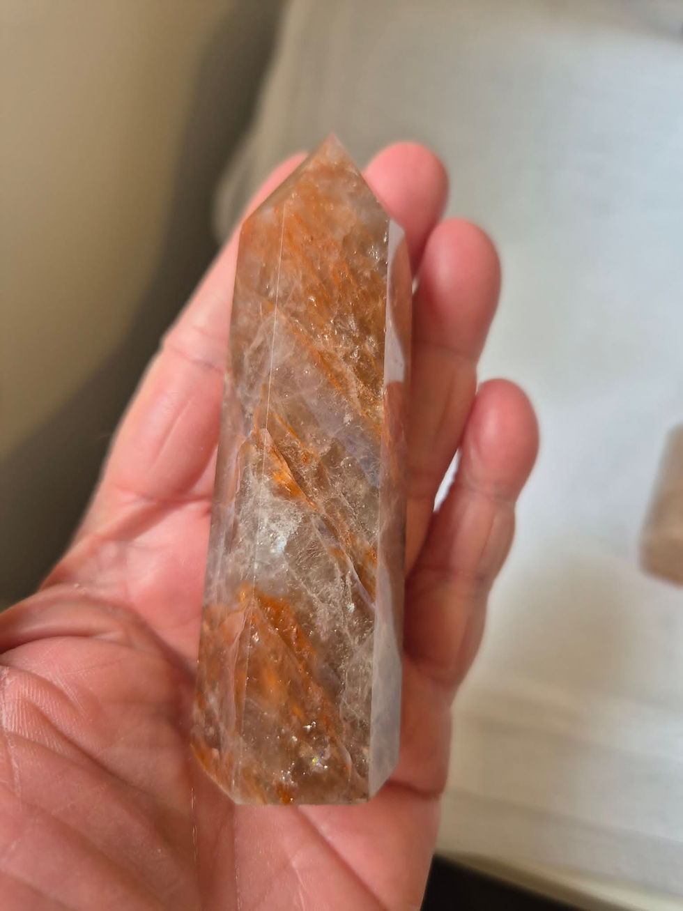 Thumbnail: High Grade Fire Quartz Tower