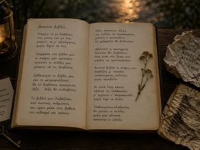 Ανοικτό βιβλίο...