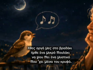 🩷Το μυστικό του μικρού πουλιού🧡