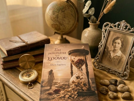 Βιβλίοκριτική Αθηνά Σαρλάνη/ Στα μονοπάτια του χρόνου 🌹