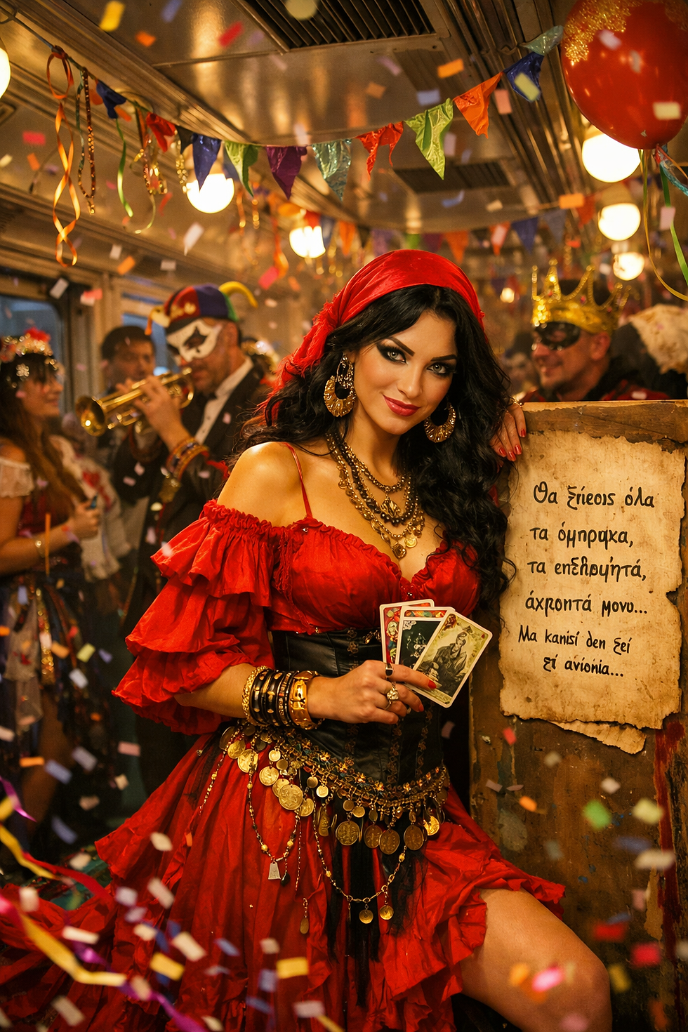 Μέσα στον συρμό της Αποκριάς