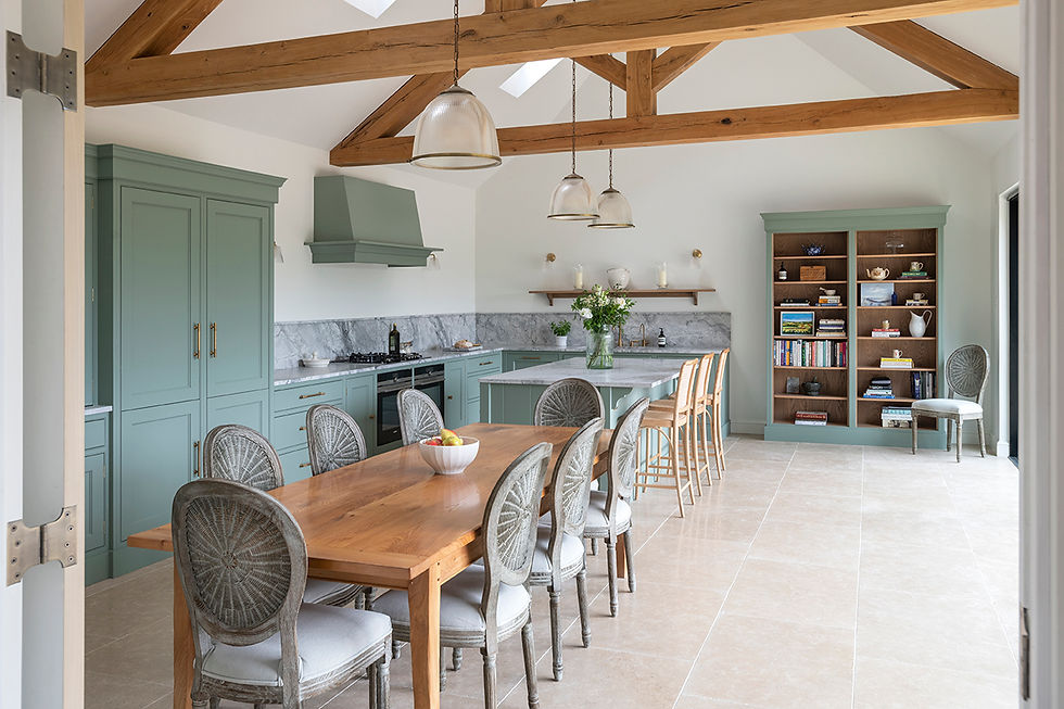 Renovated period home with widened openings between rooms, improving flow while maintaining character.