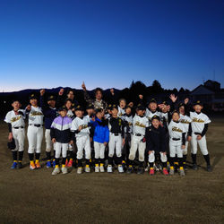 年中夢球・本間さんと集合写真