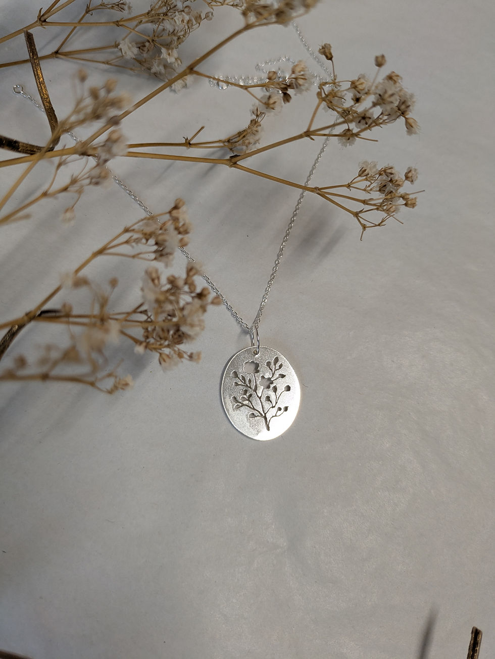 Miniature : Pendentif - Bouquet fleuri