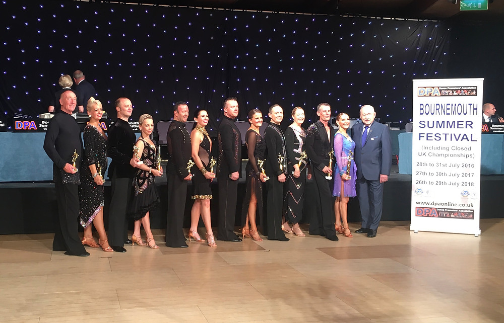 Roy & Ashley - 1st place Masters Pre Champ Latin
