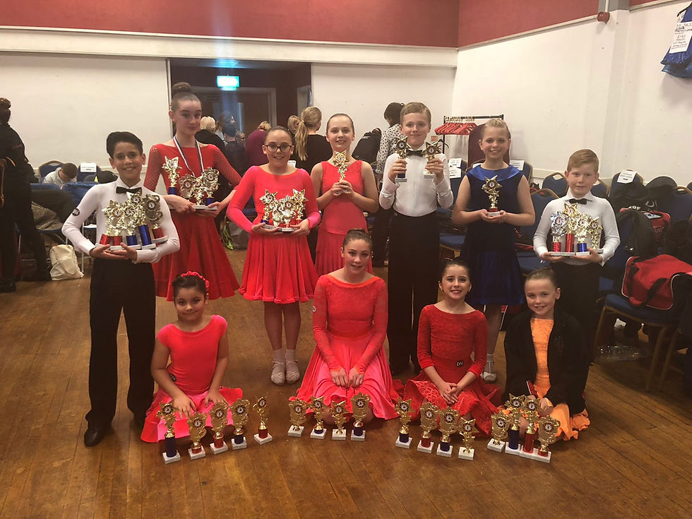 Nice way to end the day! Juvenile prizes
