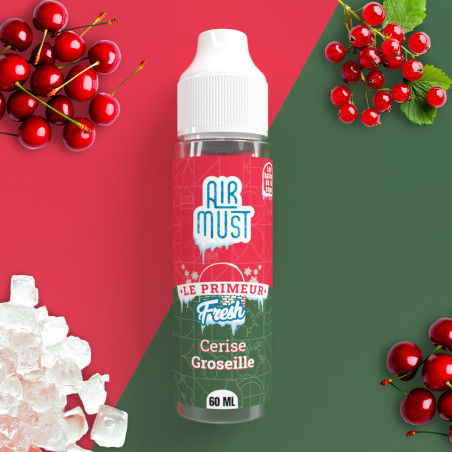 Cerise Groseille 60ml Le Primeur Fresh - Airmust