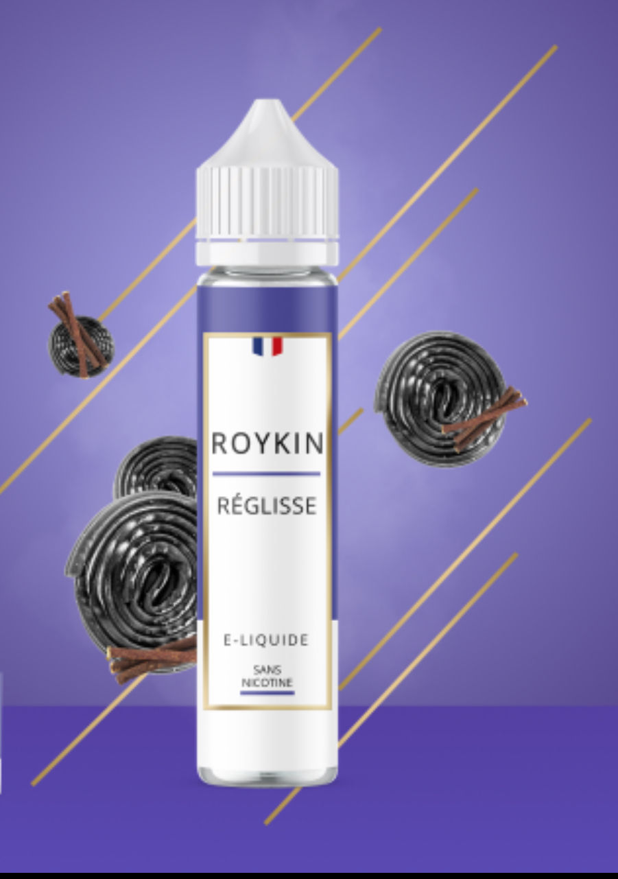 Réglisse 50ml Roykin