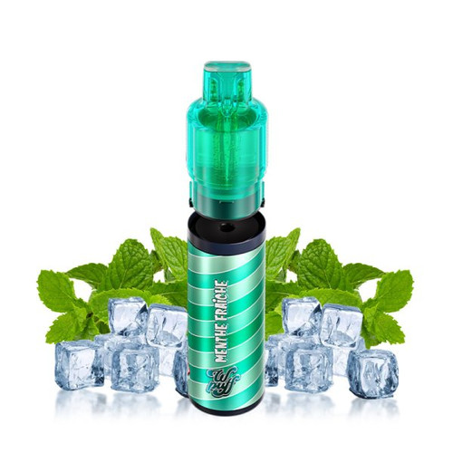 elfbar nachfüll pod läuft aus 15000 PUFF MENTHE FRAÎCHE - WPUFF FUSION BY LIQUIDEO