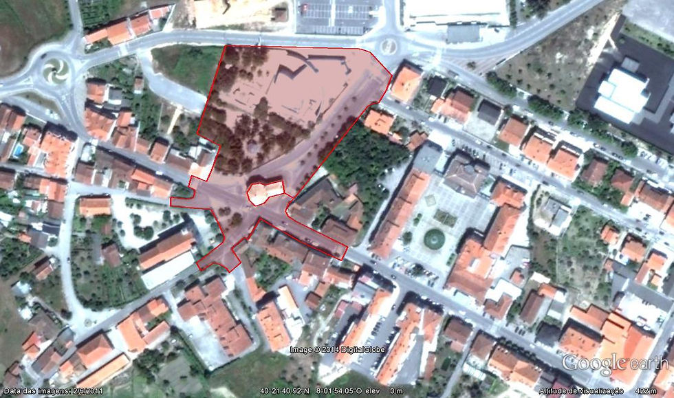 Área de intervenção