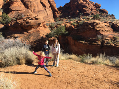 Red Reef Trail - St. George Utah Hiking