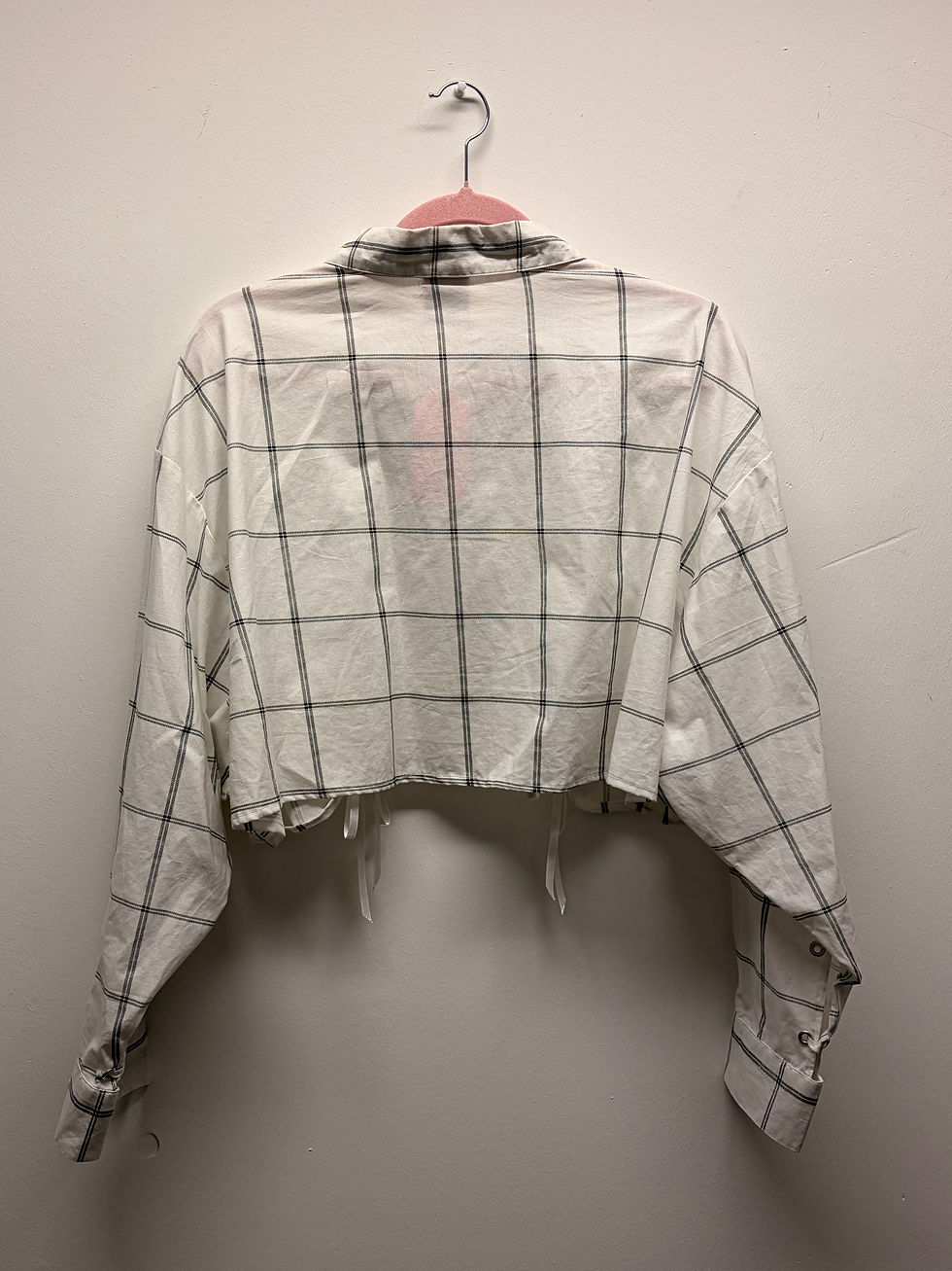 Thumbnail: Eyelet detail check shirt 