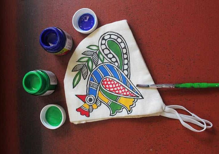 Madhubani Mask (Five)