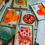 Thumbnail: Tiny Painting with Wooden Frame, Set of 5