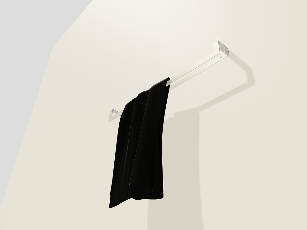 Miniaturbild: Badetuchstange 60cm