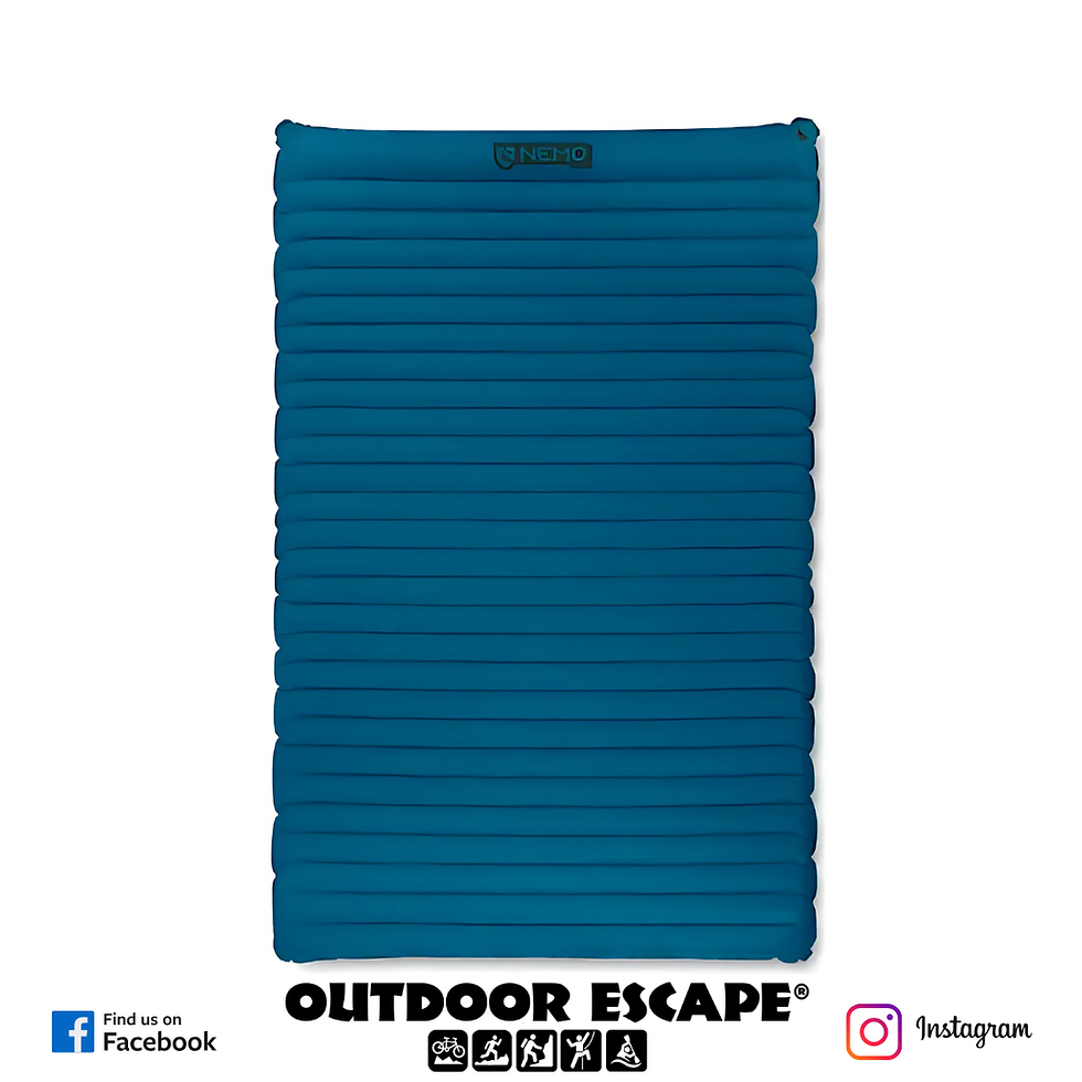 Quasar™ 3D Lightweight Insulated Sleeping Pad Double full view top