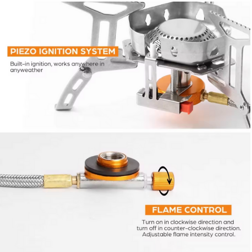 Thumbnail: Outdoor Elements Pipe Gas Burner system