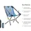 Thumbnail: Nemo Moonlite Reclining Camp Chair Blue Horizon