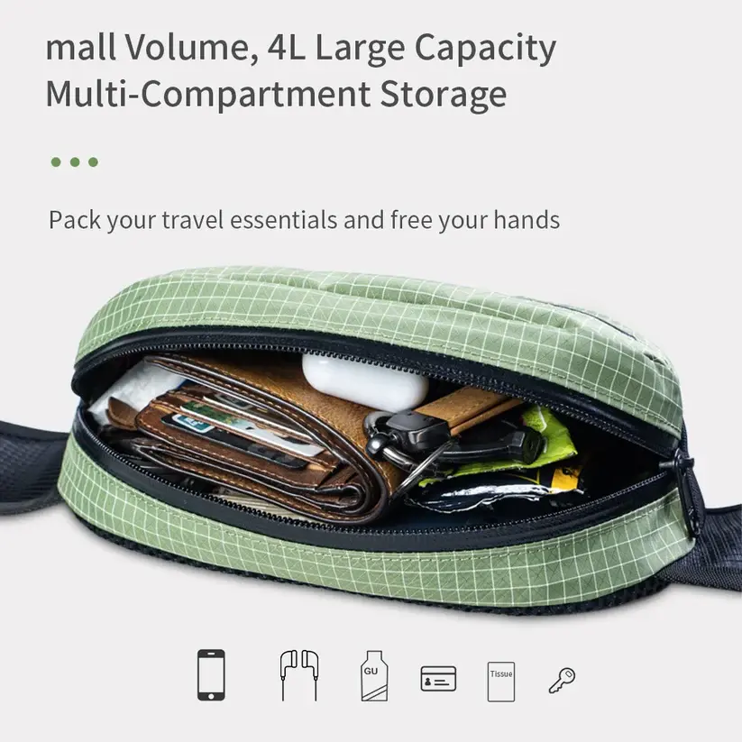 Thumbnail: Aonijie Water Resistant Travel Fanny Pack