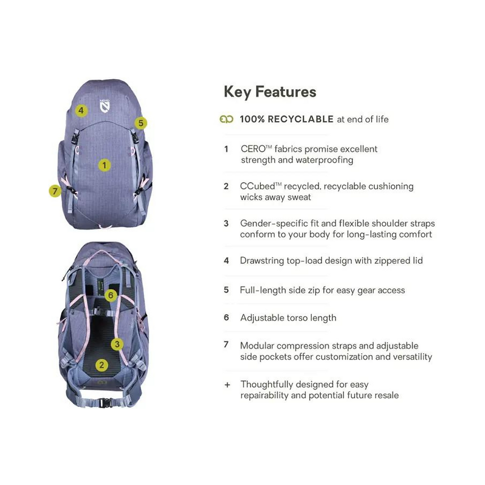 Thumbnail: Nemo Resolve 35L Endless Promise Technical Active Daypack Ladies'