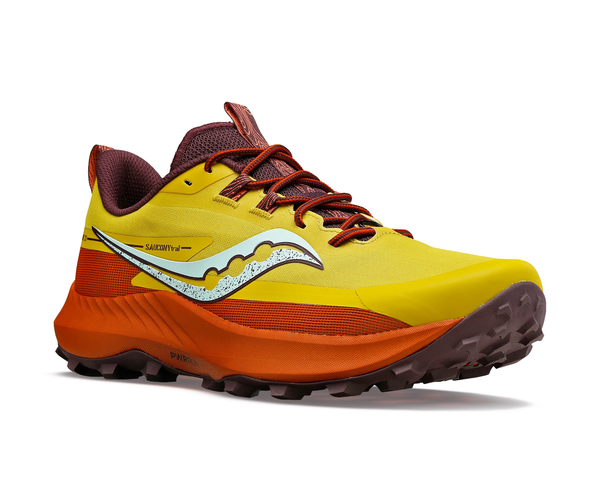 Thumbnail: Saucony Peregrine 13 Mens Orange - UK12