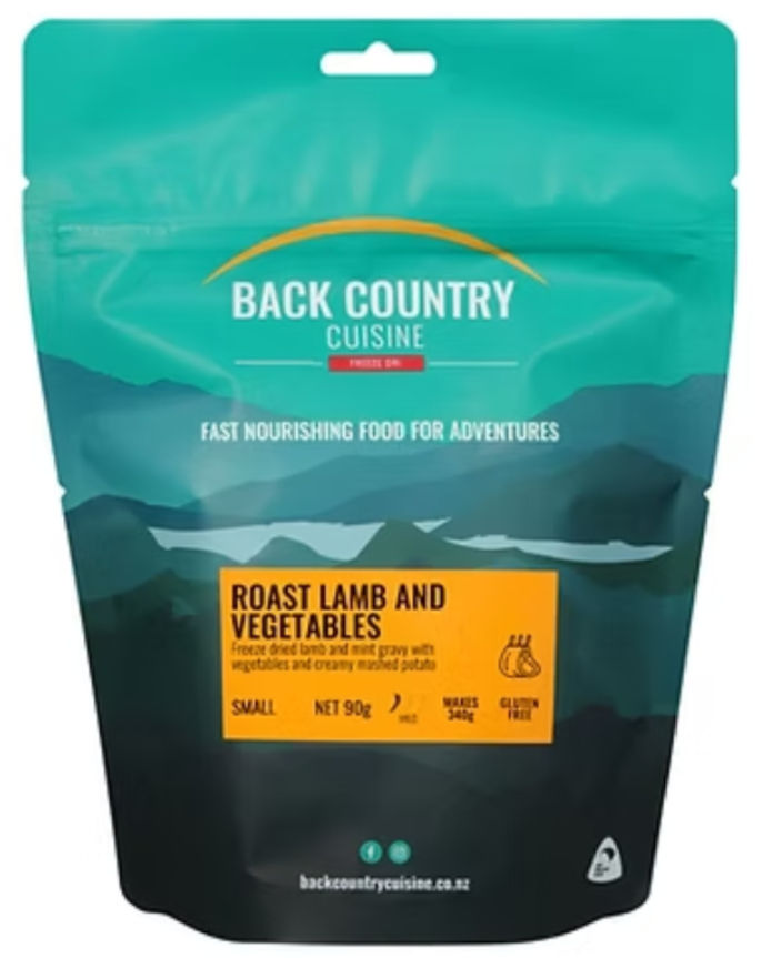 Back Country Cuisine Small Roast Lamb & Vegetables (GF)
