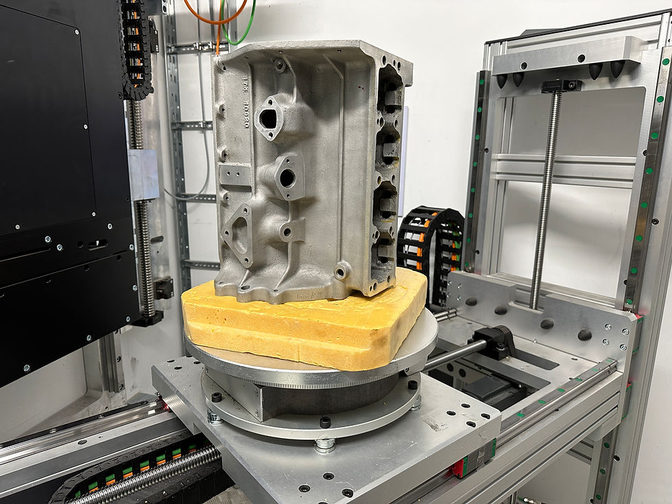 Scan Rayon X - Computed Tomography - Moteur Ferrari 