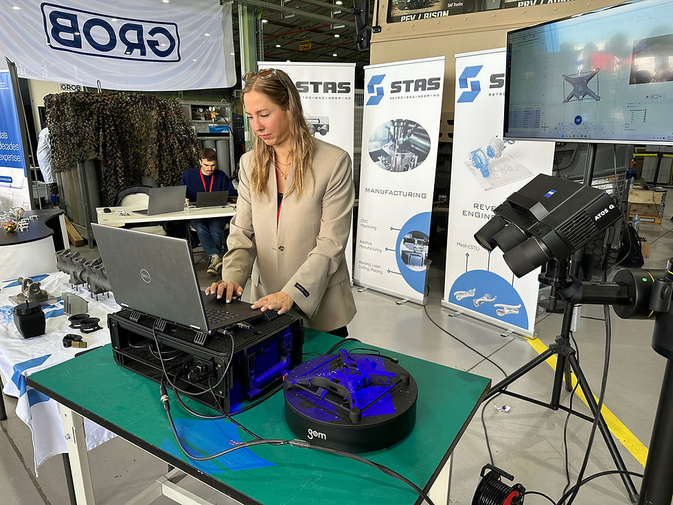 Scan 3D application militaire