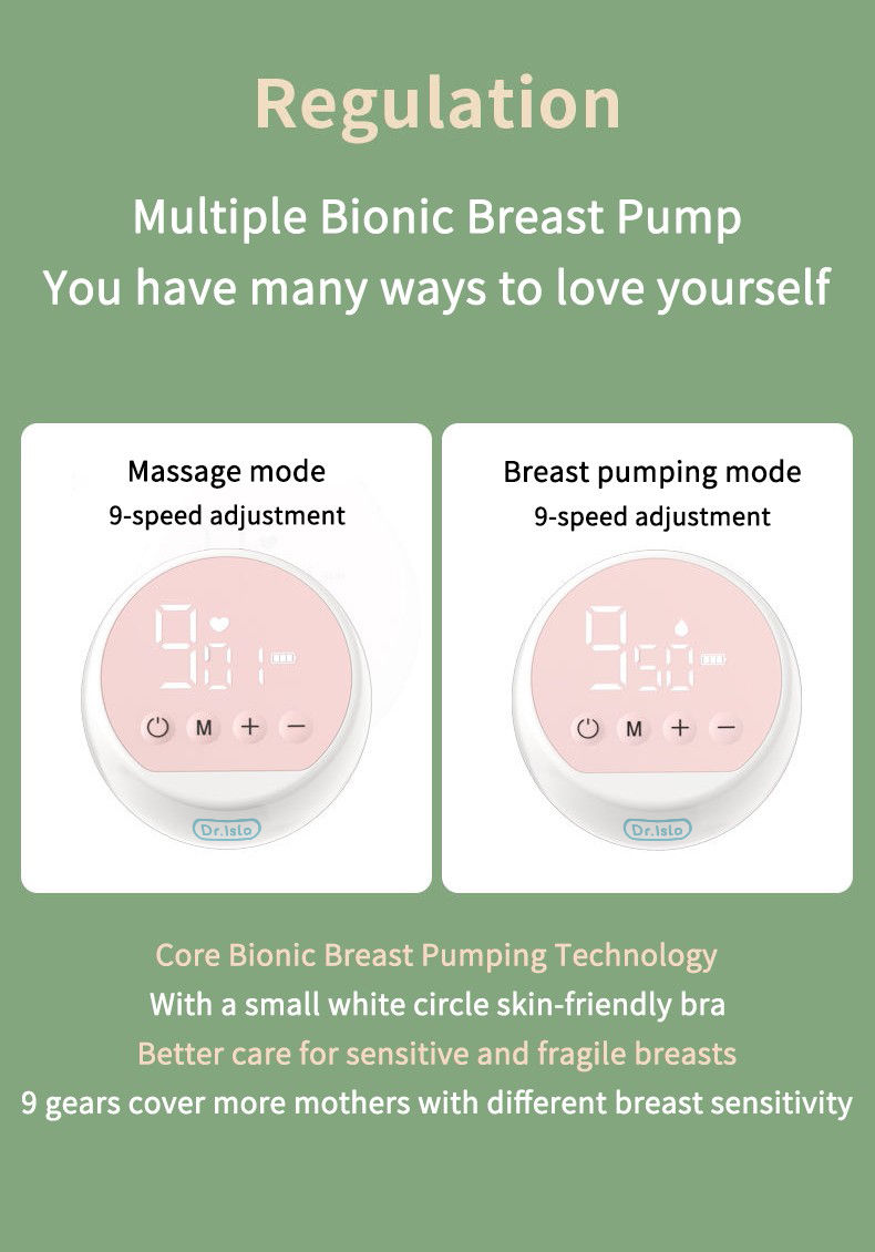 Thumbnail: MAMIJOY Portable Electric Breast Pump USB Chargable Silent Portable Milk Extract