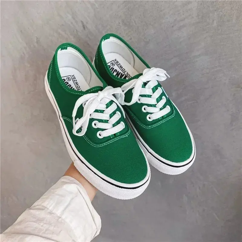Thumbnail: Boys Girls Casual Shoes Fashion Running Shoes Solid Color Children's Canvas Shoe