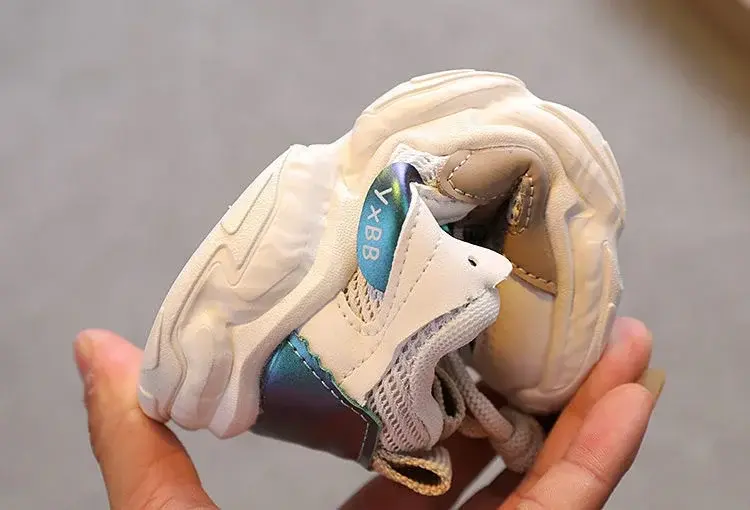 Thumbnail: Size 21-36 Baby Toddler Shoes for Boys Girls Breathable Mesh Little Kids Casual 