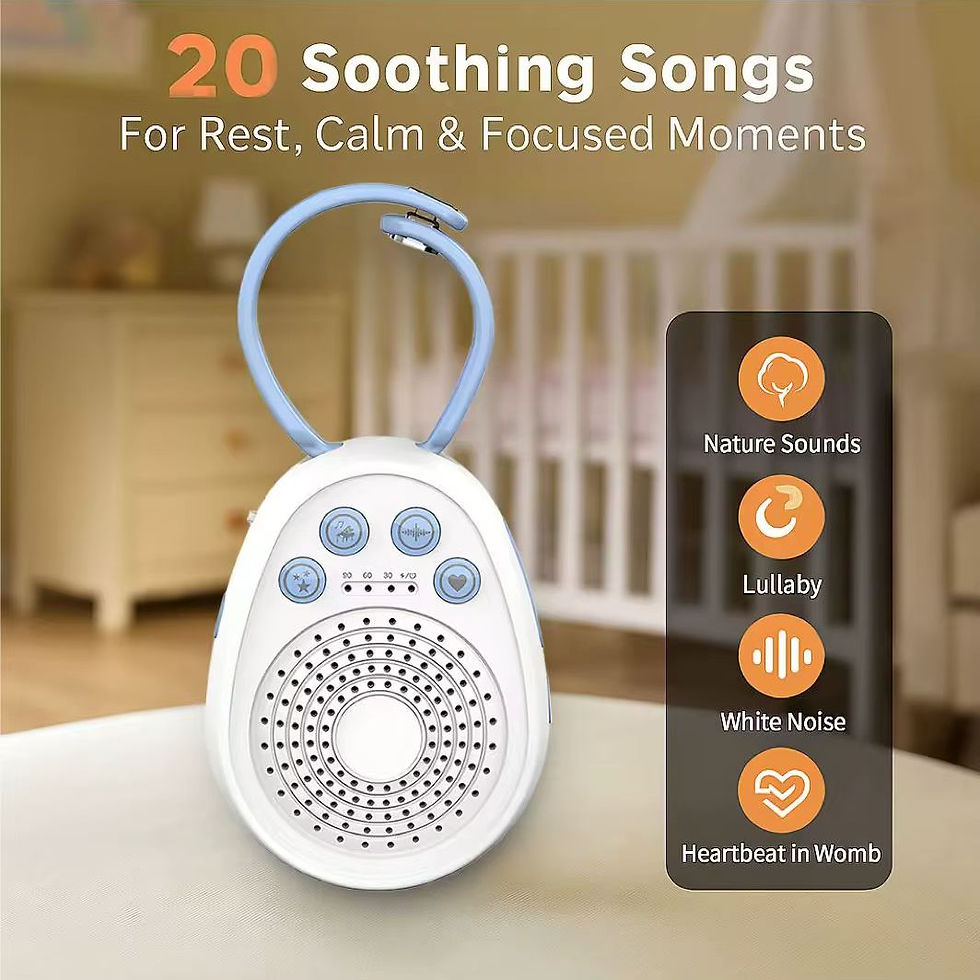 Thumbnail: Baby White Noise Machine, Sleep in 3 Minutes, 20 Soothing Sounds, Portable USB M