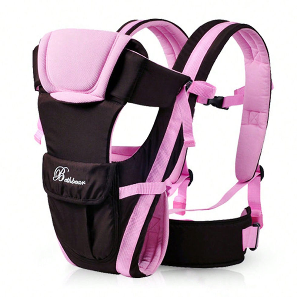 Thumbnail: Baby Sling Carrier, 4-in-1 Ergonomic Baby Backpack Carrier, Easily Adjustable Ba