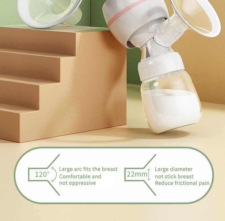 Thumbnail: MAMIJOY Portable Electric Breast Pump USB Chargable Silent Portable Milk Extract