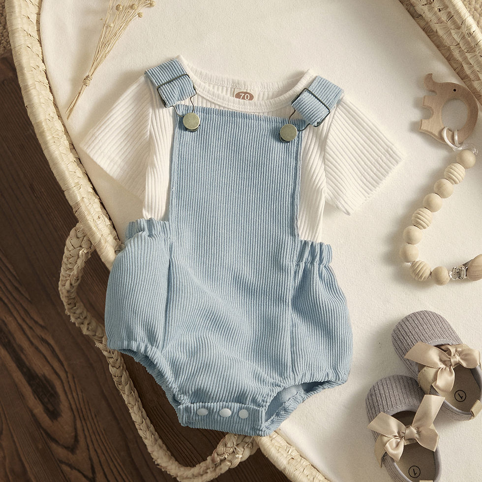 Thumbnail: Ma&Baby  0-24M Newborn Infant Baby Boy Girl Clothes Sets Toddler Knit Romper But