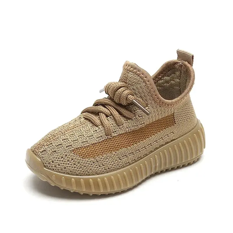 Thumbnail: Summer Kids Shoes Boys Girls Solid Color Casual Shoes Mesh Breathable Shoes Chil
