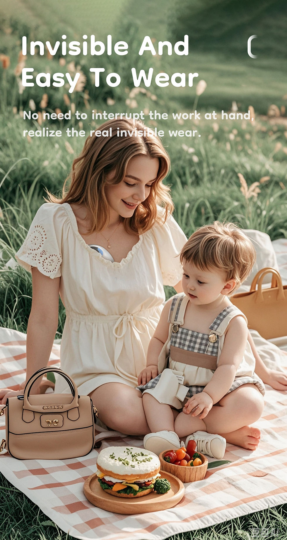 Thumbnail: Wearable Breast Pump Hands Free Electric Breast Pumps Comfort Milk Collector Lig