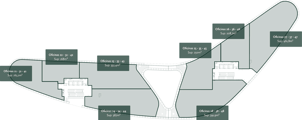 Oficinas planta Edificio B