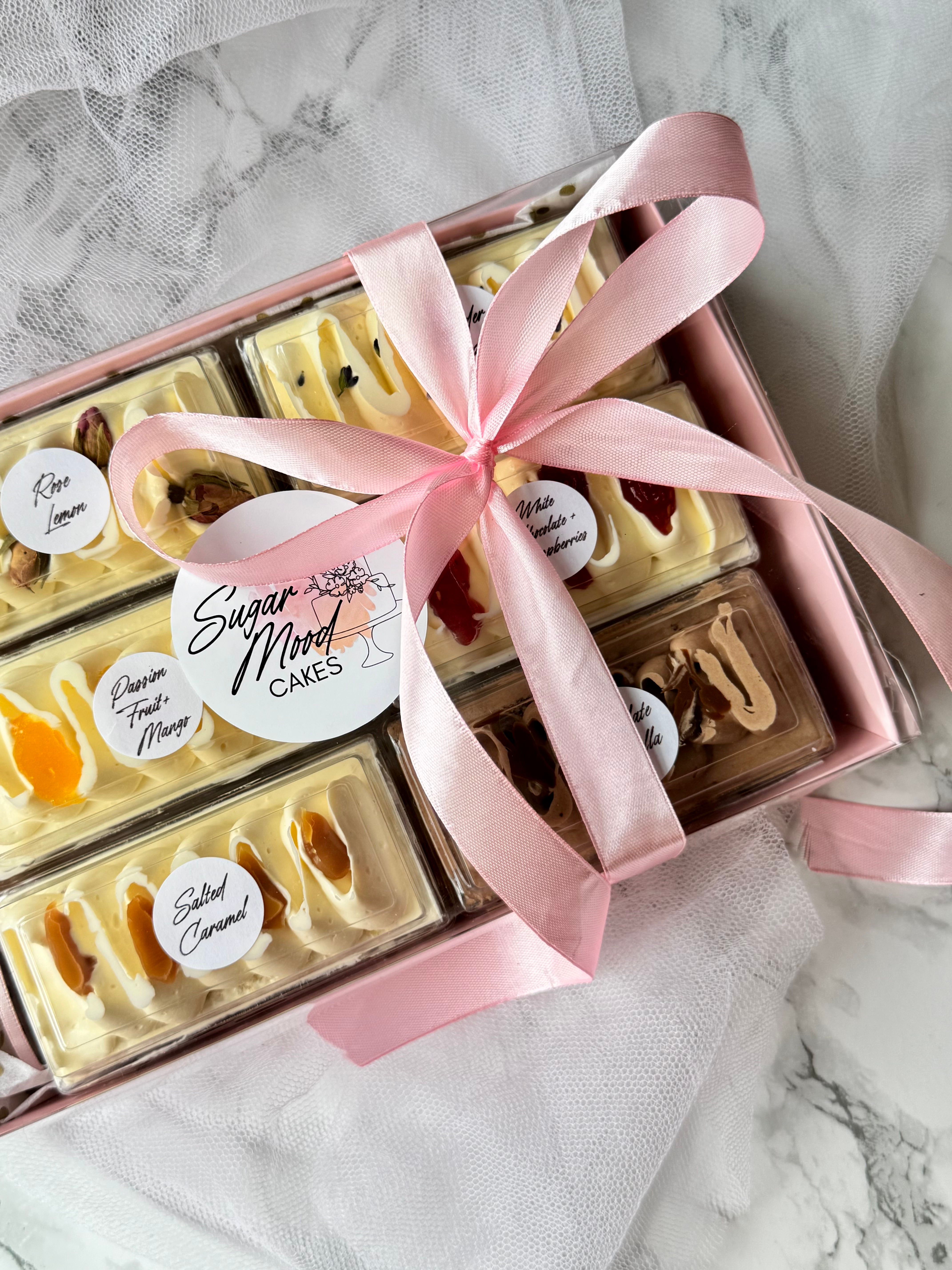 Wedding Cake Tasting Sample Box