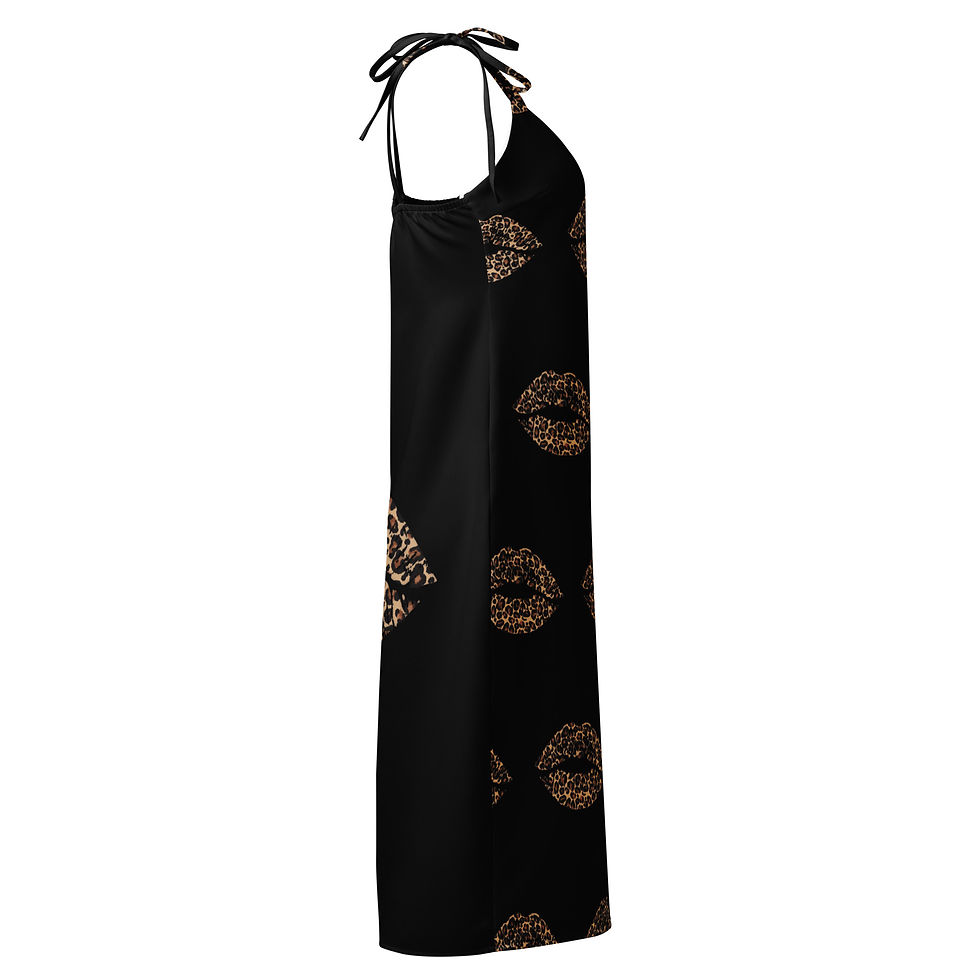Thumbnail: Brown Printed Dainty Dress