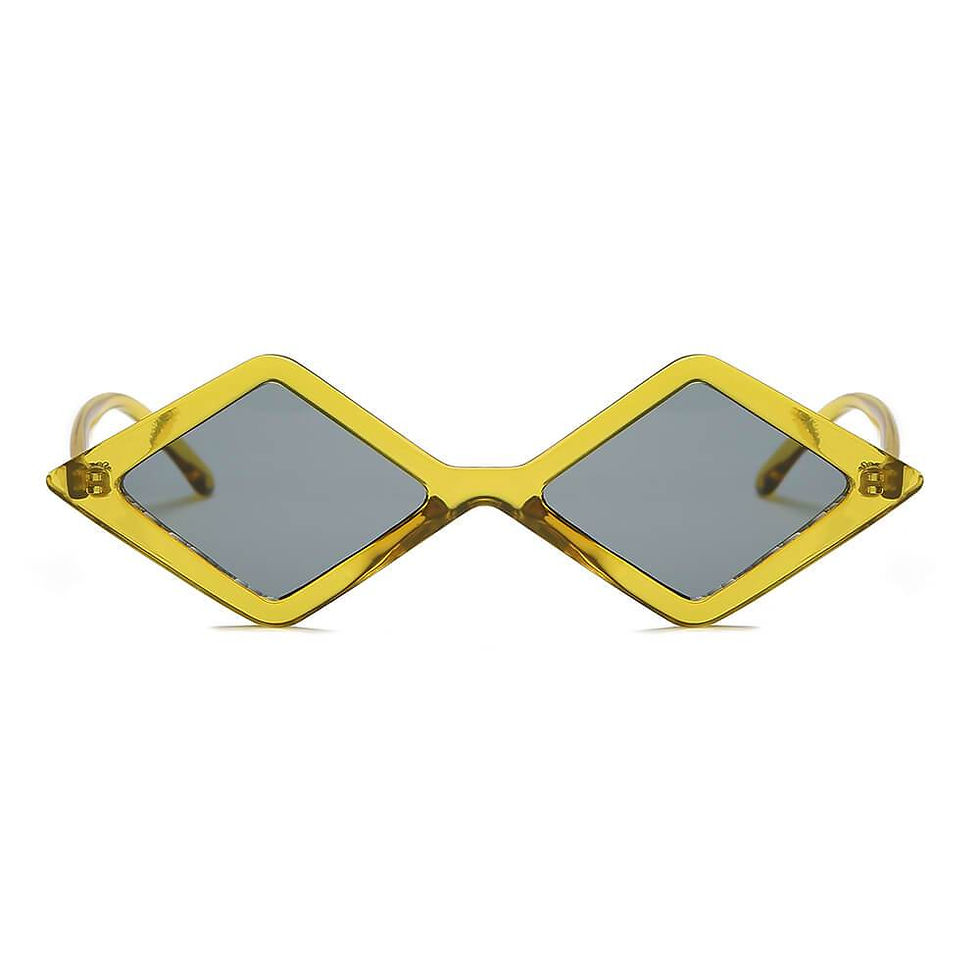Thumbnail: ARVADA | S1084 - Women Modern Fashion Geometric Diamond Shape Sunglasses