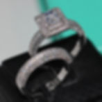 Thumbnail: Wish hot sale zircon ring high-end foreign trade European luxury double-layer