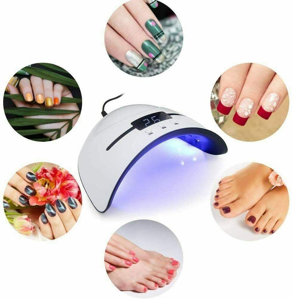Thumbnail: Ultraviolet UV Light LED Nails Gel Polish Dryer Lamp Salon Manicure Curing Women