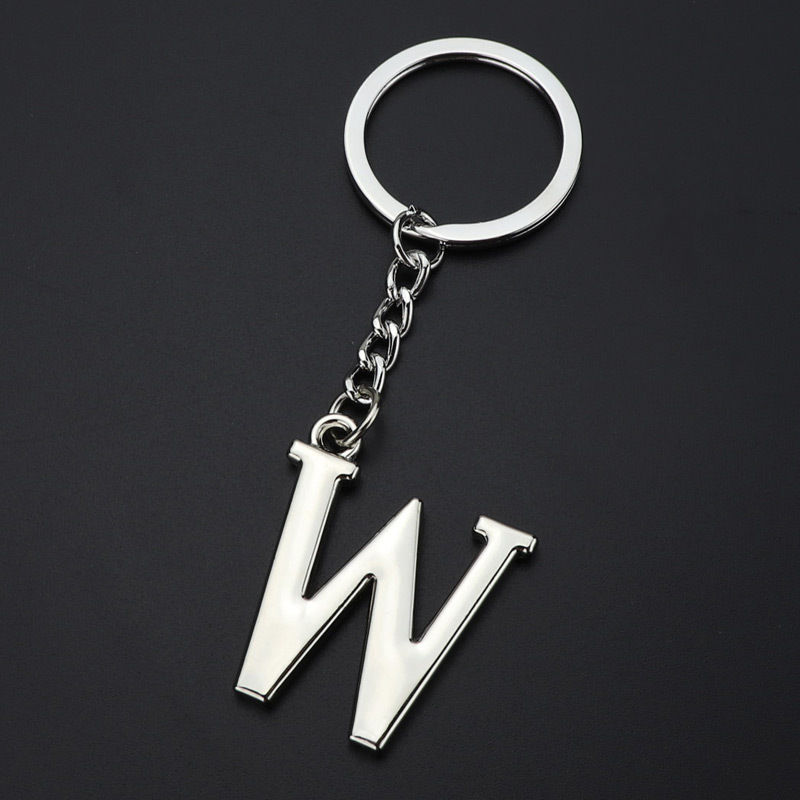 Thumbnail: English Alphabet Keychain Keychain Personal Name Letter Pendant