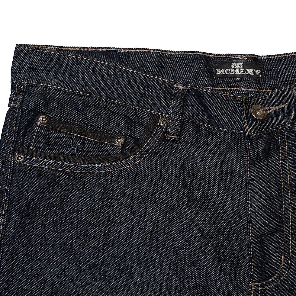 Thumbnail: 65 McMlxv Men's Premium Denim Dark Wash Jean