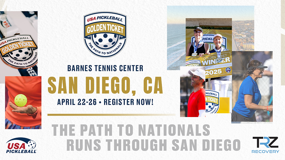 USA Pickleball San Diego Golden Ticket