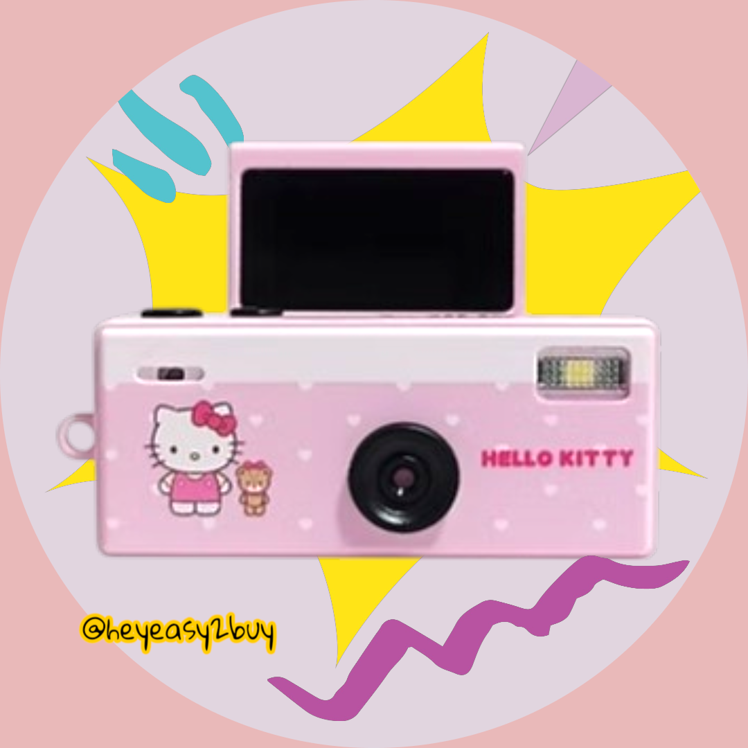 DIGICAM - YASHICA x Hello Kitty Funtastic Keychain Camera (Polka Dot Editio