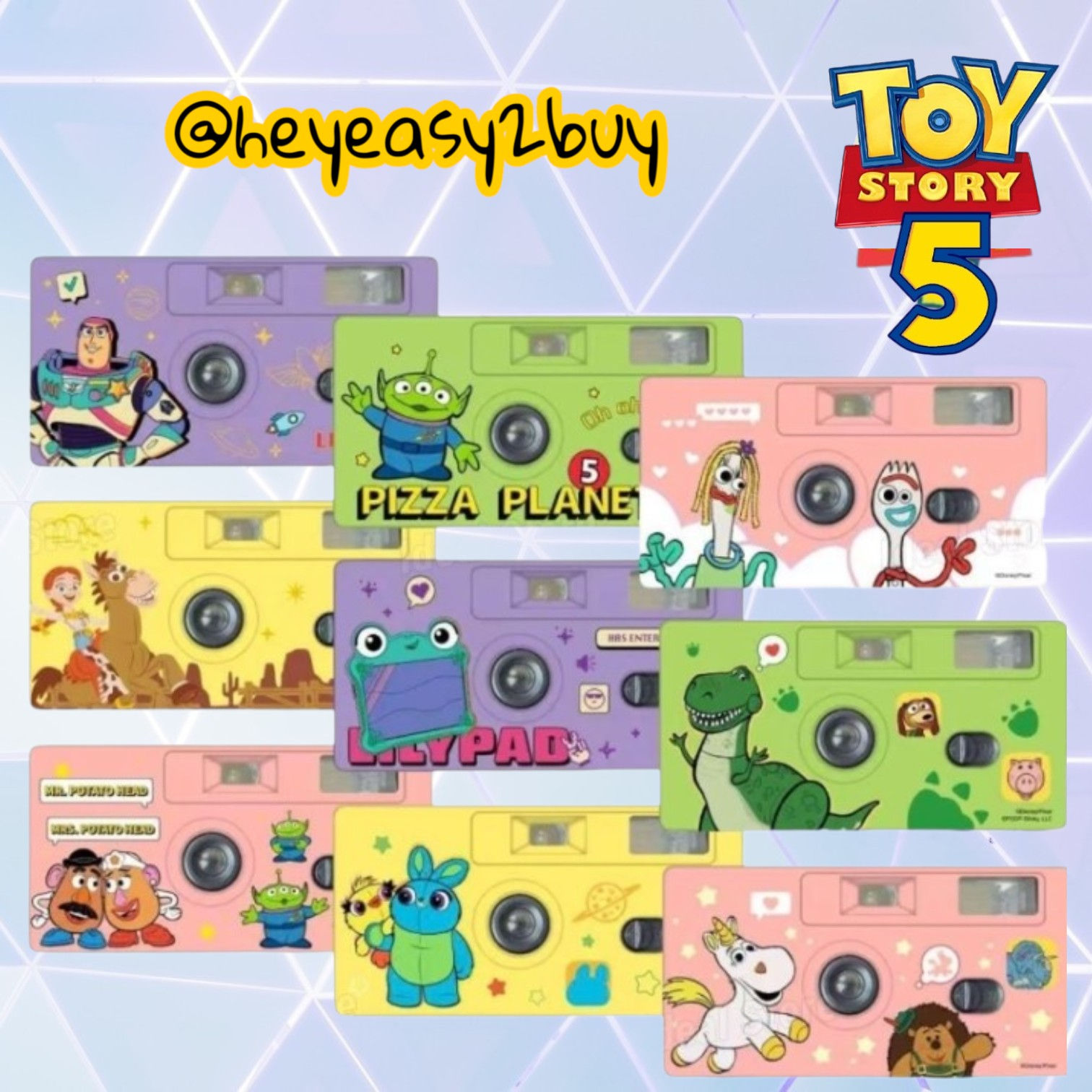 FILMCAMERA - TOYSTORY UV印製 一次性即棄菲林相機