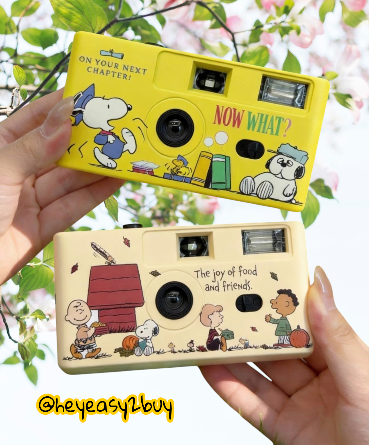 FILMCAMERA - 史諾比(Snoopy)系列一次性即棄UV印刷菲林相機📷✨